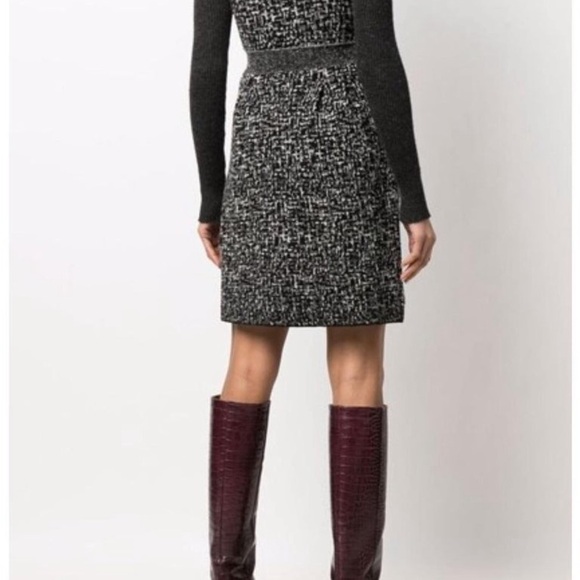 Christian Dior 2011 11aw tweed alpaca dress size 4 - Picture 6 of 9